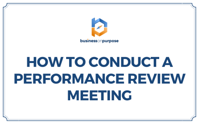 How To Conduct A Performance Review Meeting