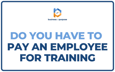 Do You Have To Pay An Employee For Training