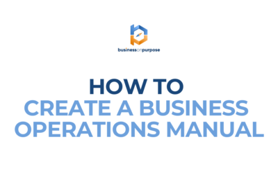 How To Create A Business Operations Manual