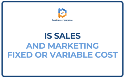 Is Sales And Marketing Fixed Or Variable Cost